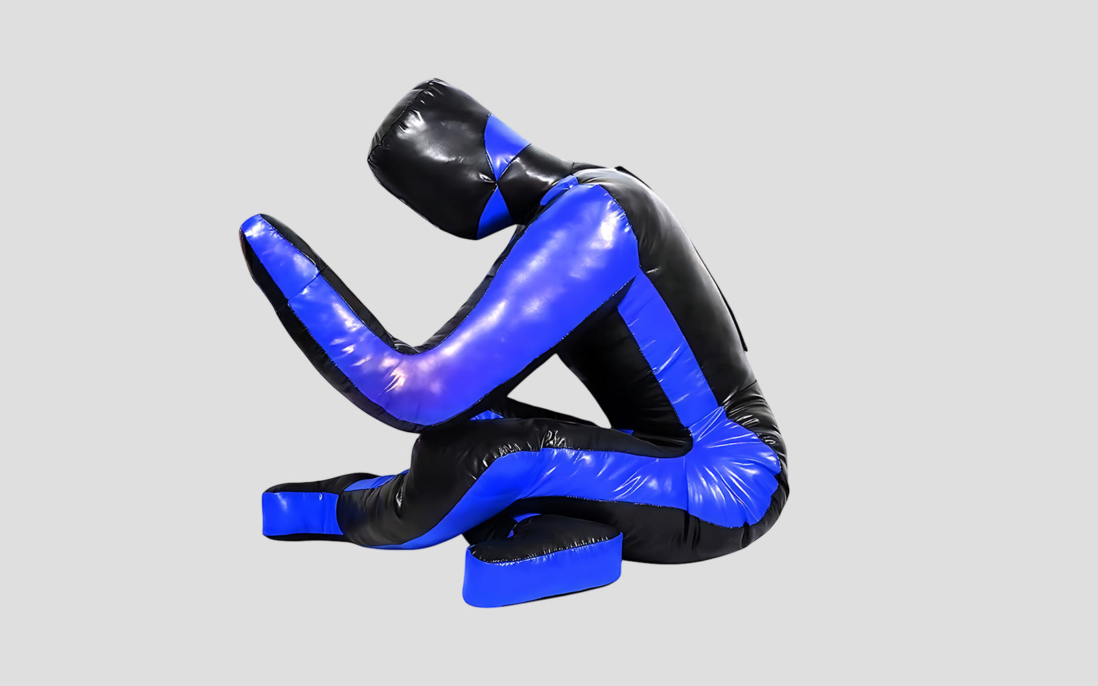 Premium Blue Vinyl Spidy BJJ Grappling Dummy