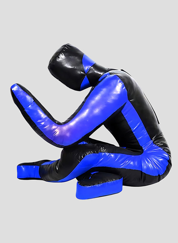Premium Blue Vinyl Spidy BJJ Grappling Dummy
