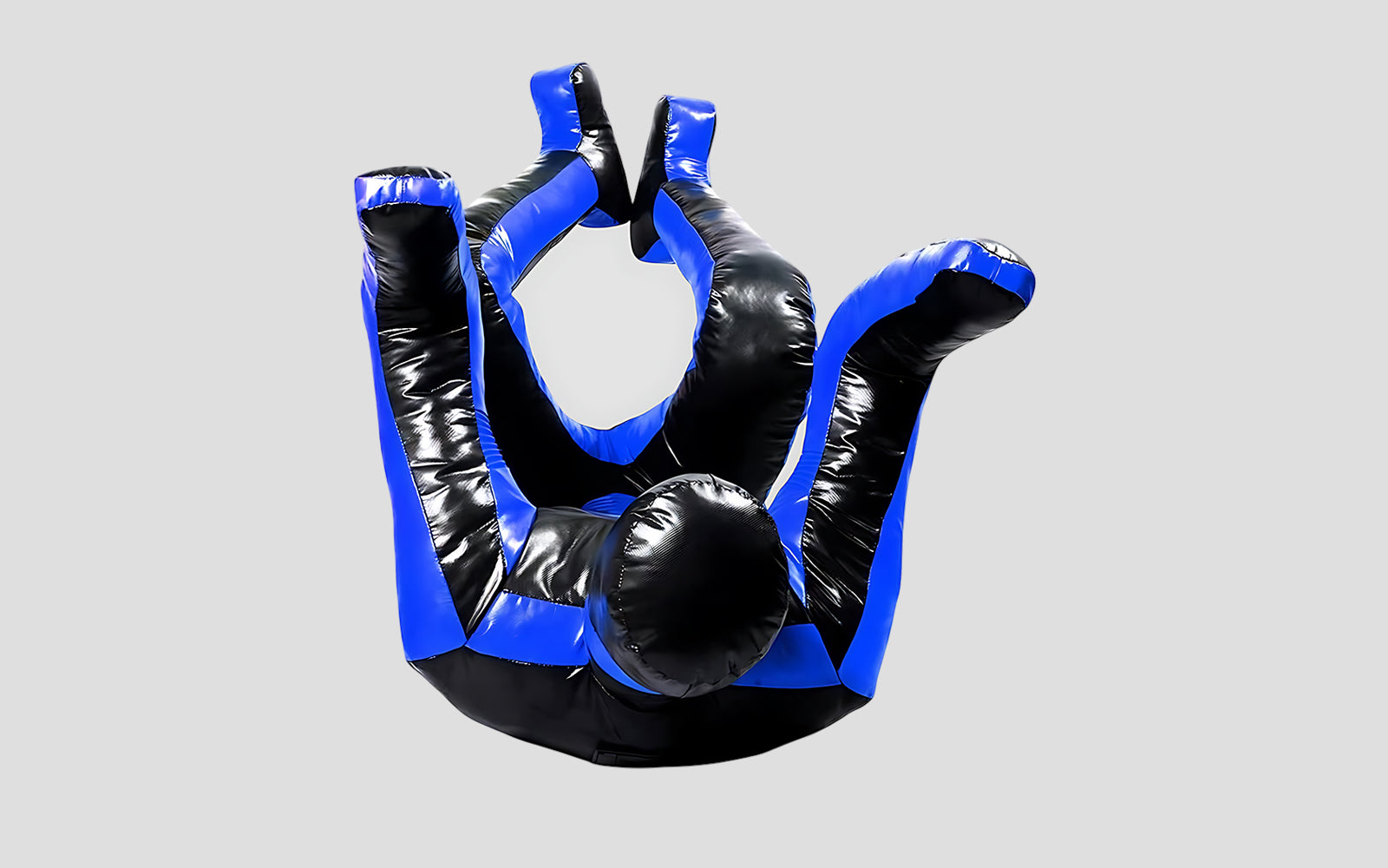 Premium Blue Vinyl Spidy BJJ Grappling Dummy