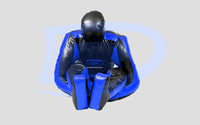 Premium Blue Vinyl Spidy BJJ Grappling Dummy