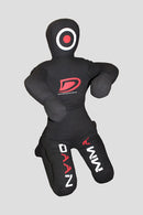 DAAN MMA Premium Flexi Black Canvas Grappling Dummy