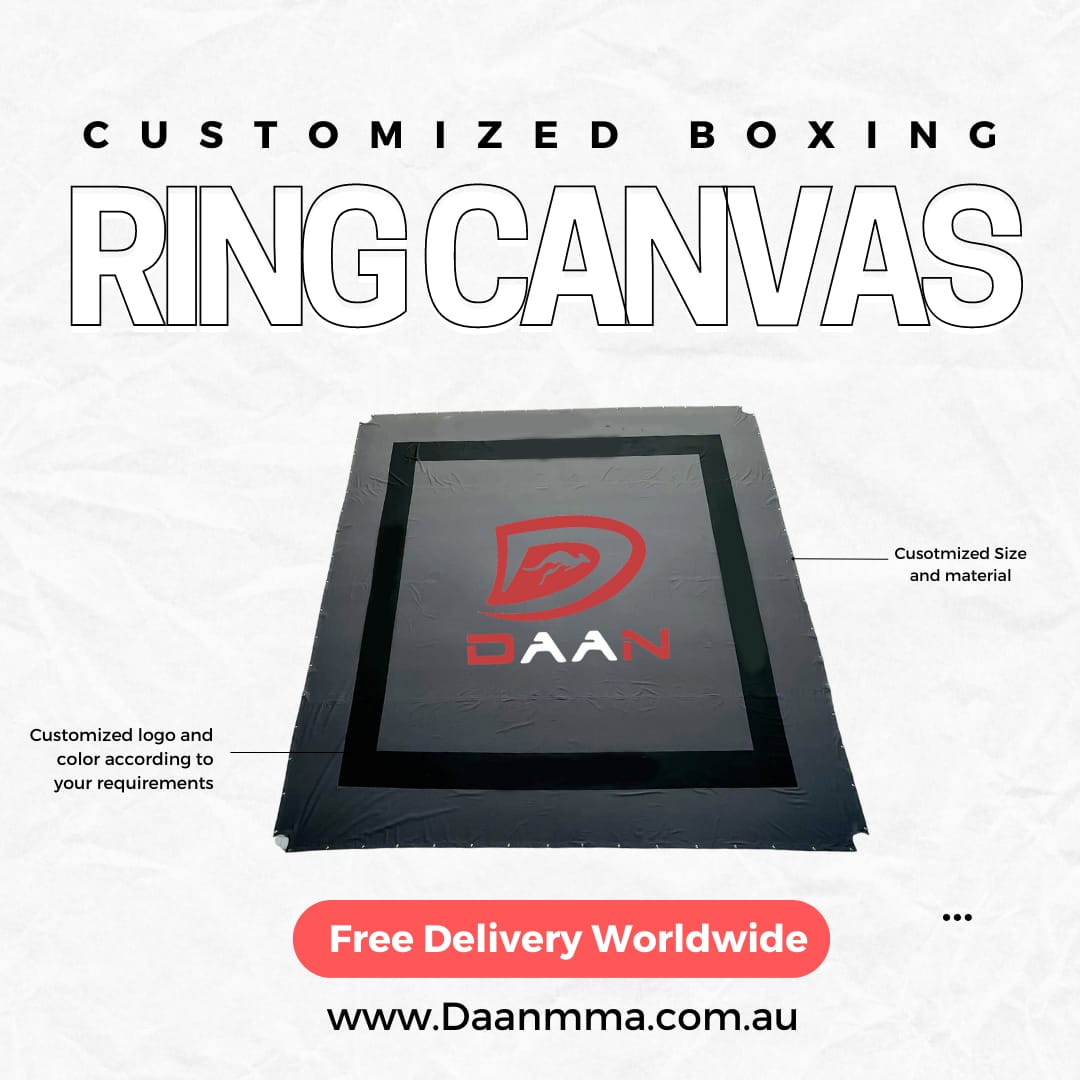 Customised Boxing Ring Canvas with Logo Printing