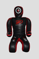 Black and red martial arts dummy