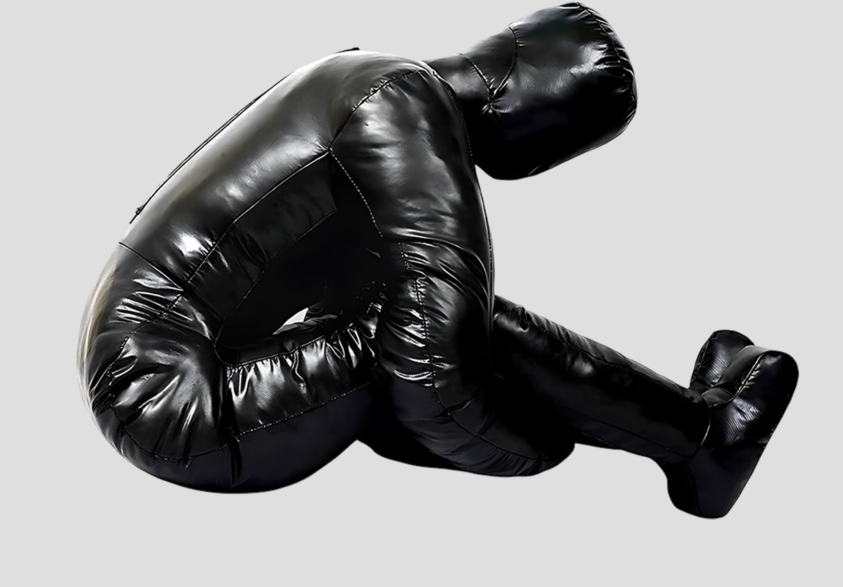 Premium Black Vinyl Spidy BJJ Grappling Dummy