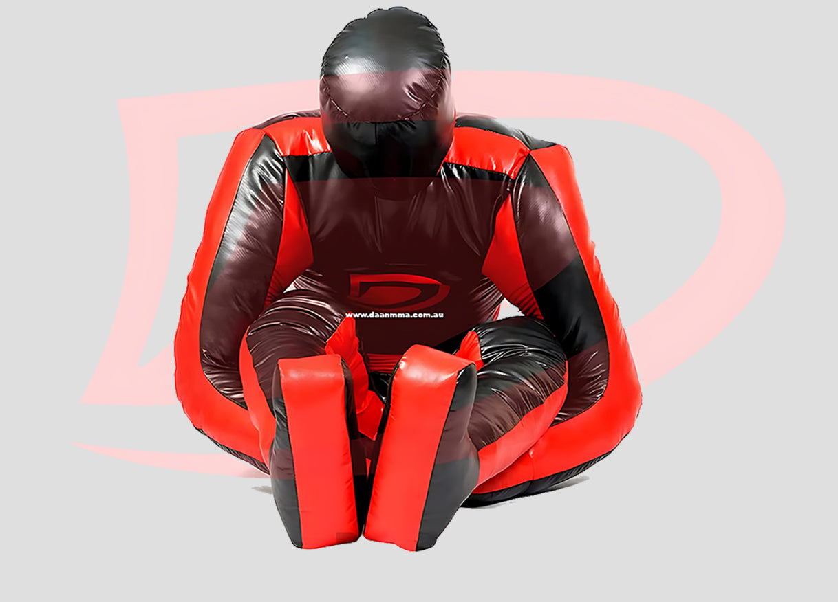 Premium Red Vinyl Spidy BJJ Grappling Dummy