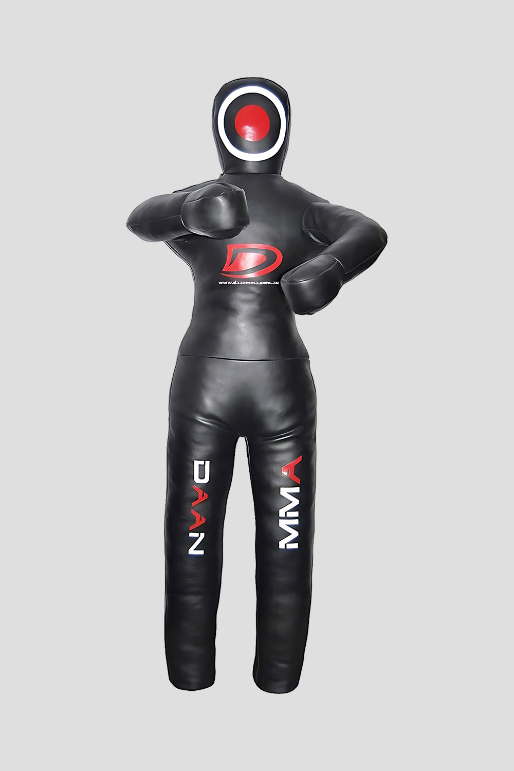 DAAN MMA Elite Grappling Dummy: Premium Black Leather Power Partner