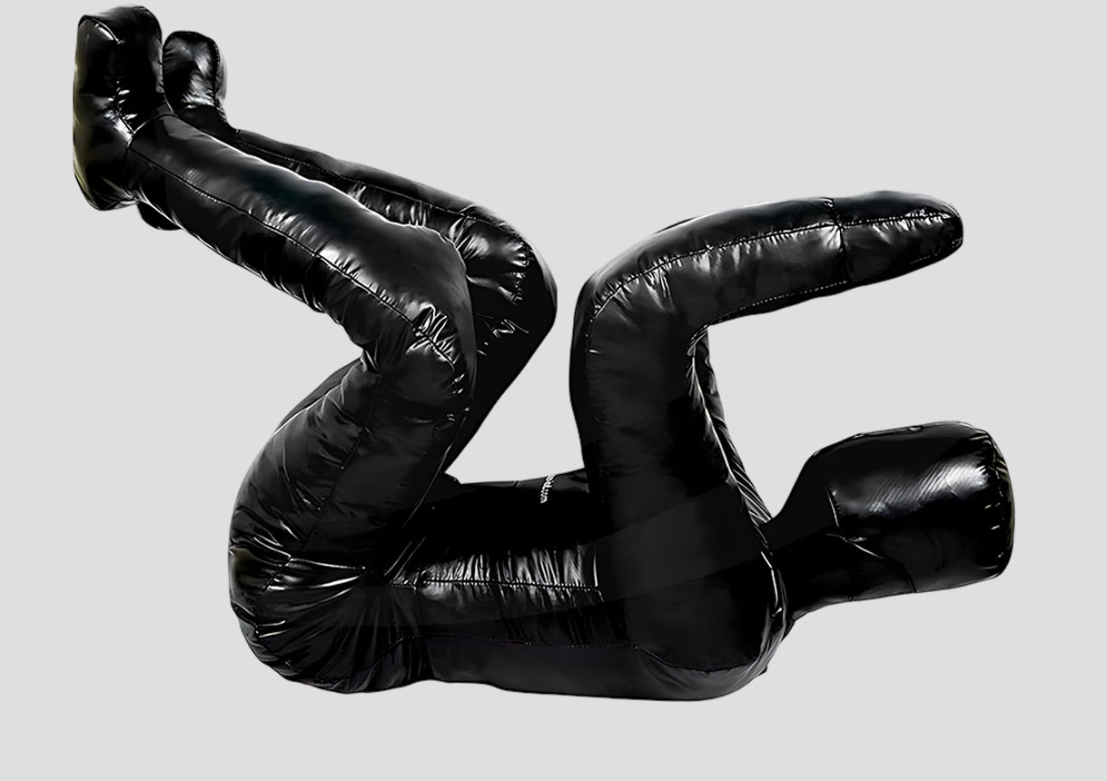 Premium Black Vinyl Spidy BJJ Grappling Dummy