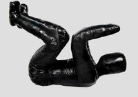 Premium Black Vinyl Spidy BJJ Grappling Dummy