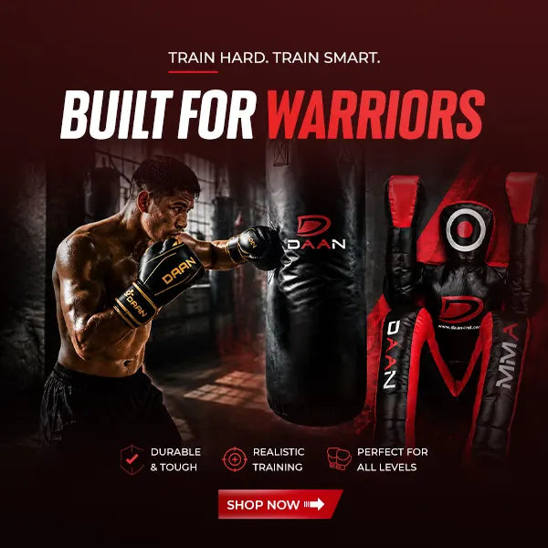 DAAN MMA training gear banner
