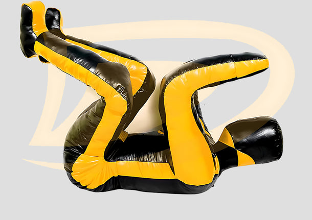 Premium Yellow Vinyl Spidy BJJ Grappling Dummy