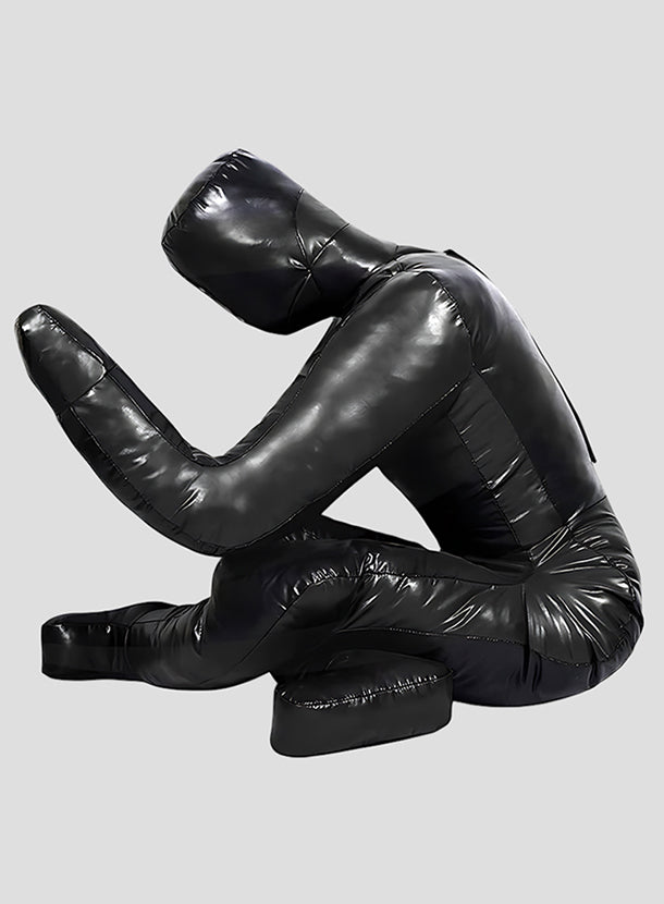 Premium Black Vinyl Spidy BJJ Grappling Dummy