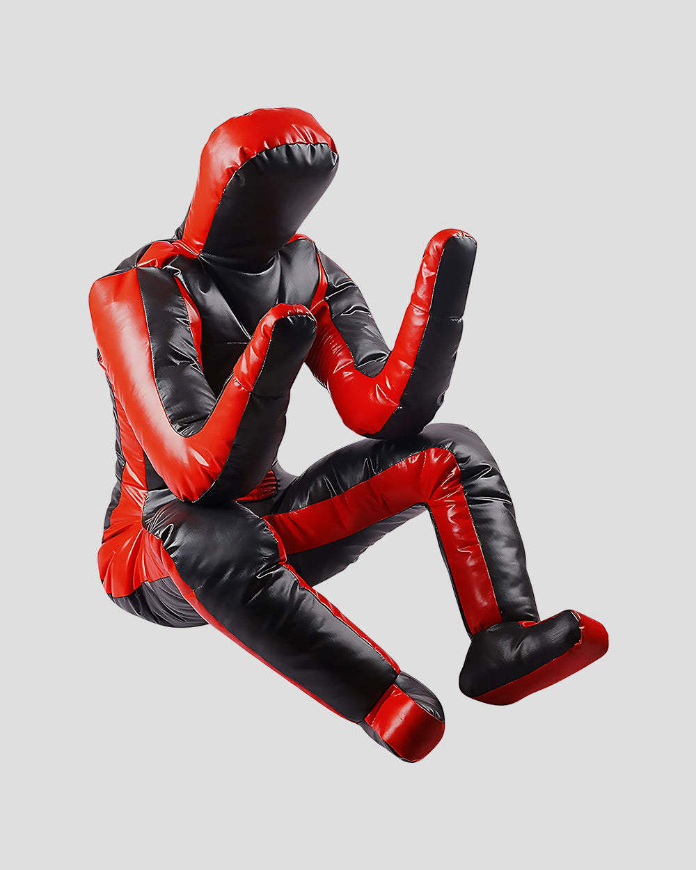 Premium Red Vinyl BJJ Grappling Dummy