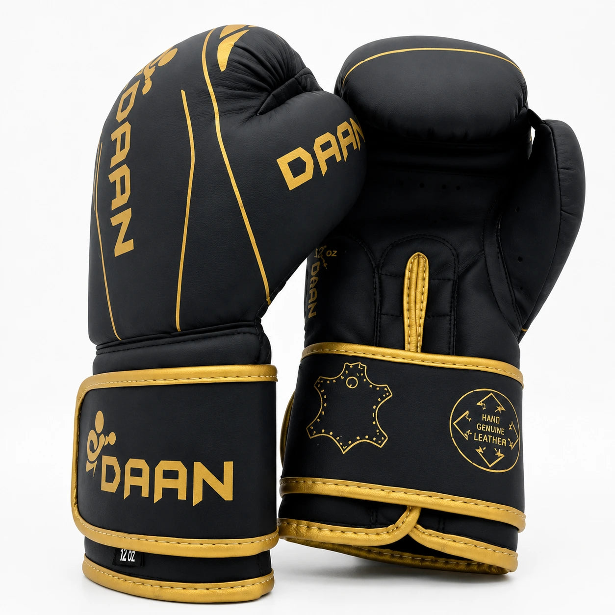 DAAN Apex Premium Training Boxing Gloves – Matt Black