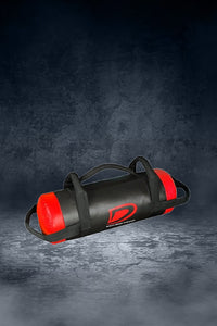 DAAN MMA Red Vinyl Sandbag Workout Training Power Bag with Handles & Zipper