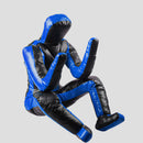 Premium Blue Vinyl BJJ Grappling Dummy
