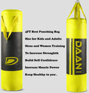 DAAN MMA Yellow Vinyl Boxing Punching Bag