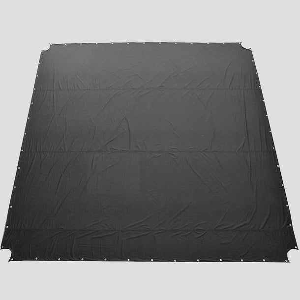 Professional Black Boxing Ring Canvas