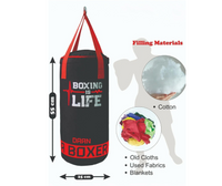 Kids Punching Bag Set with Free Boxing Gloves