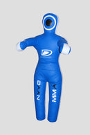 DAAN MMA Elite Grappling Dummy: Premium Blue Leather Power Partner