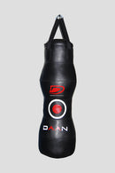 DAAN MMA Black Leather Floor to Ceiling Muay Thai Boxing Punching Bag