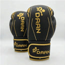 DAAN Apex boxing gloves pair, matt black PU finish