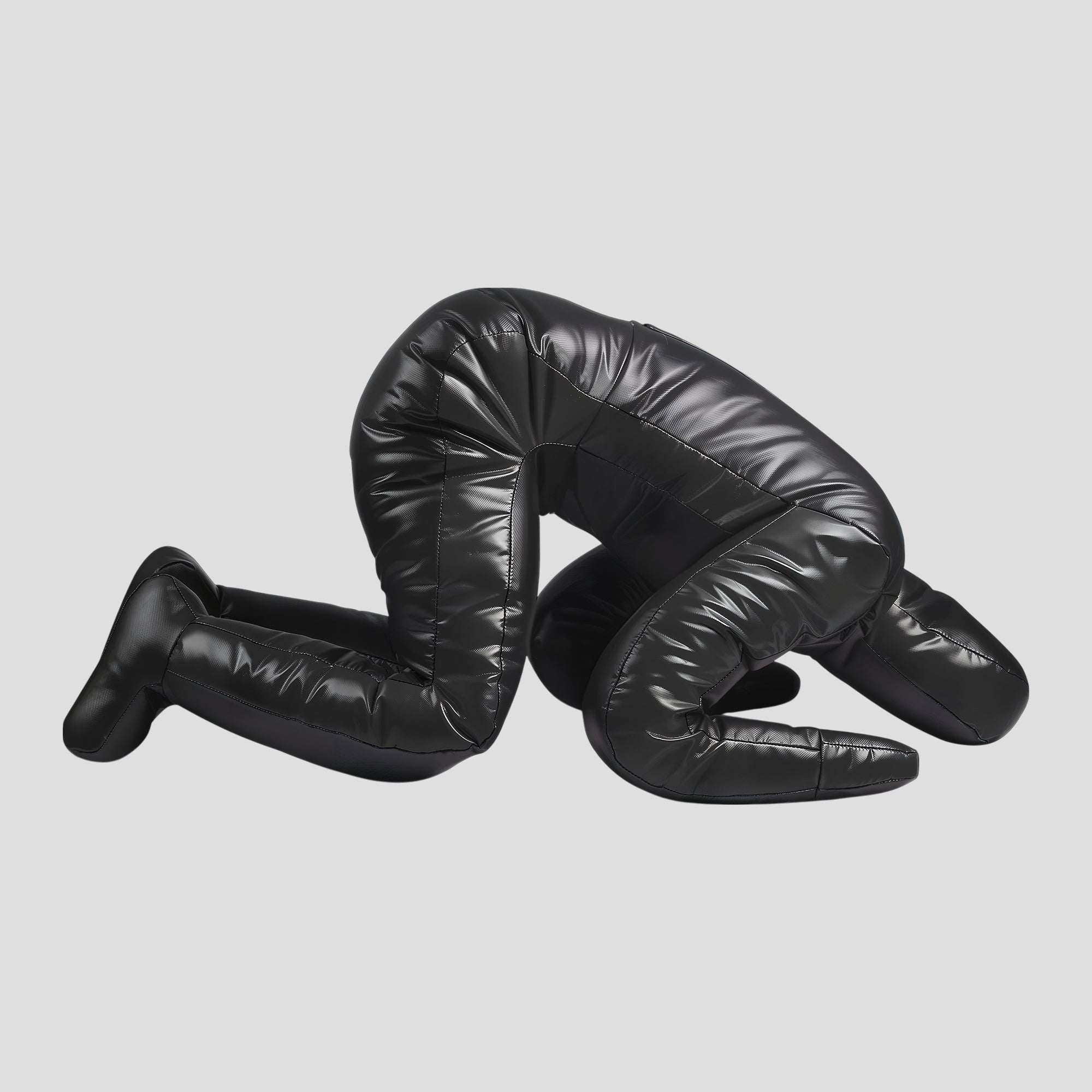 Premium Black Vinyl BJJ Grappling Dummy