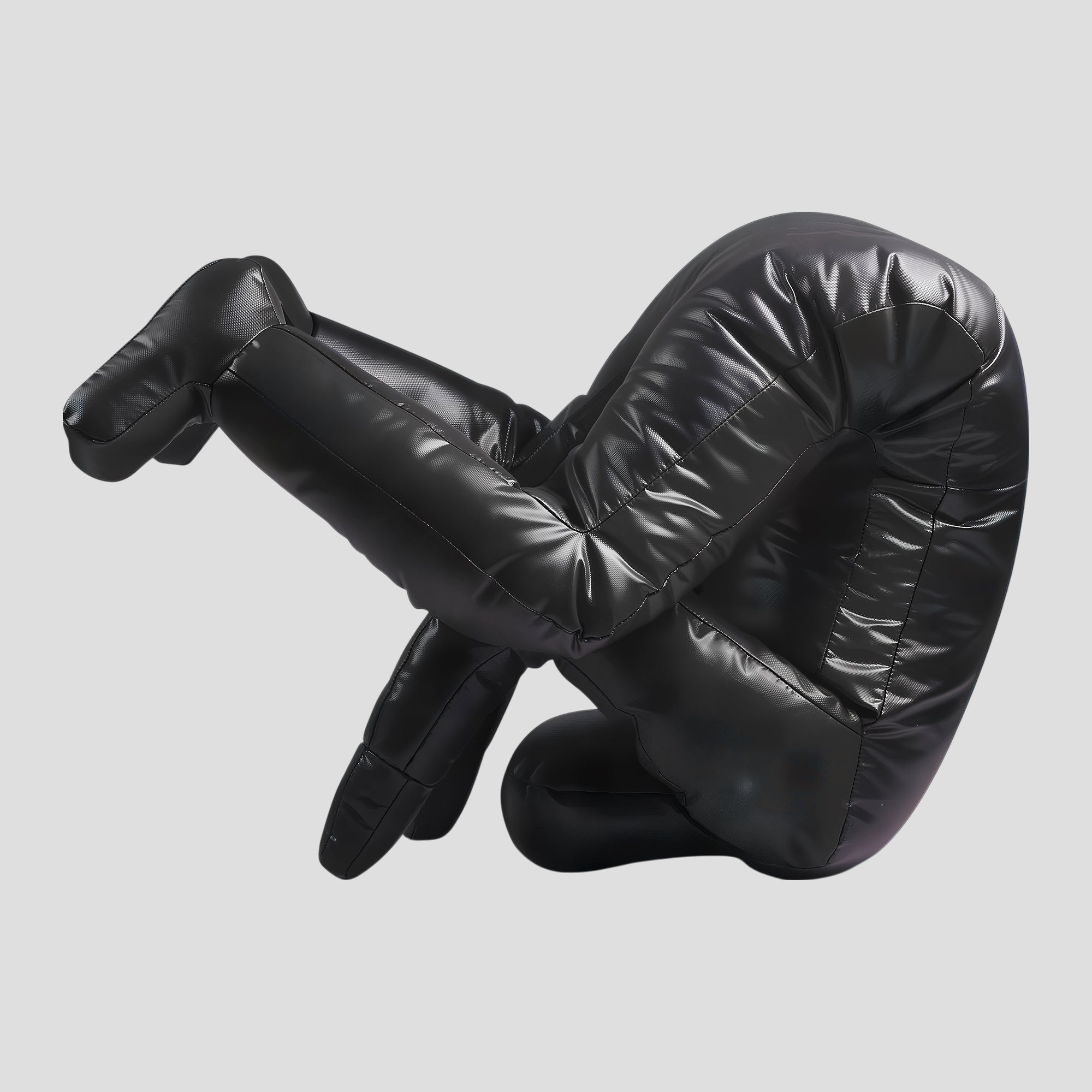 Premium Black Vinyl BJJ Grappling Dummy
