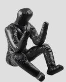 Premium Black Vinyl BJJ Grappling Dummy