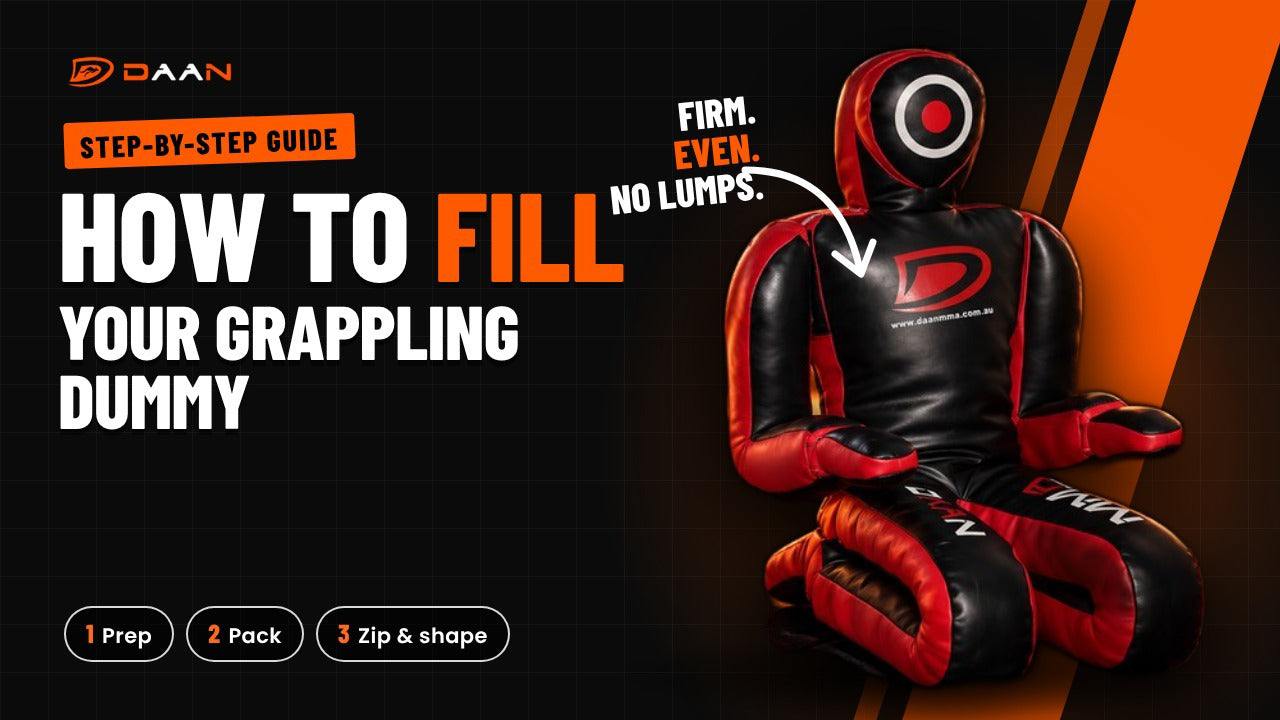 How to Fill DAAN MMA Grappling Dummy Video